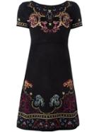 Roberto Cavalli Ganesha Print Dress