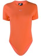 Nike Logo Bodysuit - Orange