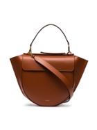 Wandler Brown Leather Hortensia Shoulder Bag