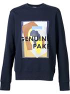 Cmmn Swdn Abstract Print Sweater