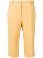 Nº21 Knee Length Shorts - Yellow
