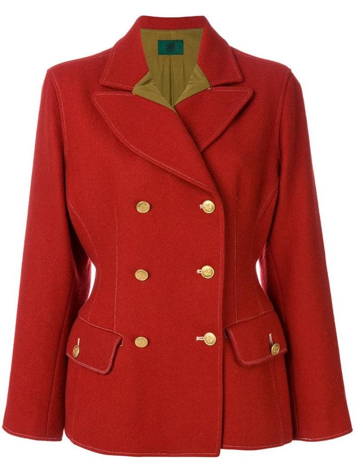 Jean Paul Gaultier Pre-owned Structured Fitted Jacket
