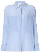 Semicouture Chest Pocket Shirt - Blue