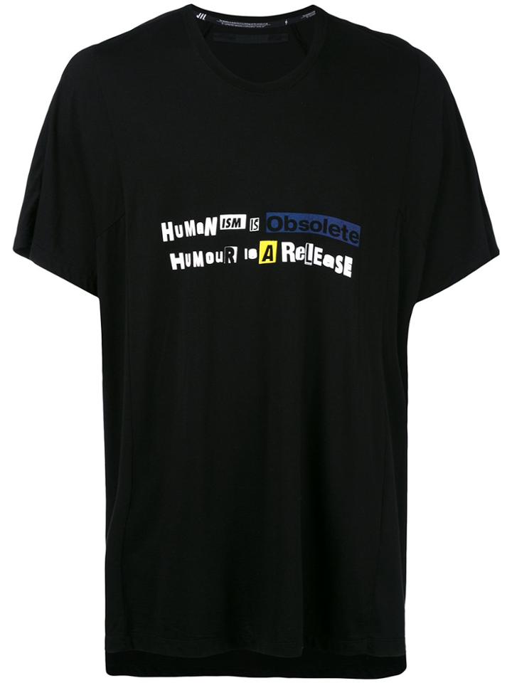 Julius 'humanism' T-shirt - Black