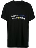 Julius 'humanism' T-shirt - Black