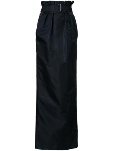 Bianca Spender 'obelisk' Parachute Skirt, Women's, Size: 8, Black, Nylon