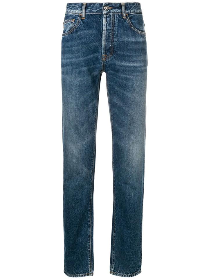 Marcelo Burlon County Of Milan Straight-leg Jeans - Blue