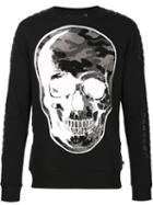 Philipp Plein Twenty Sweatshirt, Men's, Size: L, Black, Cotton