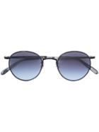 Garrett Leight - Wilson M Sunglasses - Unisex - Steel - One Size, Black, Steel