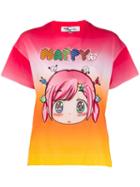 Mira Mikati Graphic Printed T-shirt - Pink