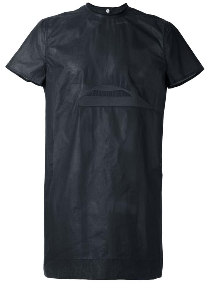 Rick Owens Oversized T-shirt, Men's, Size: M, Black, Cotton/polyester