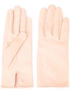 Walk Of Shame Logo Print Gloves - Pink