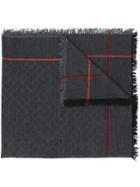 Gucci Beehive Pattern Scarf - Black