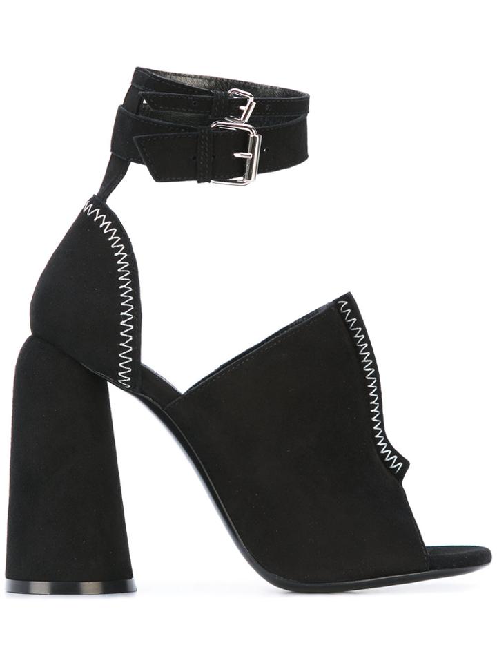 Ellery Buckled Sandals - Black
