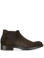 Doucal's Slip-on Suede Chelsea Boots - Brown