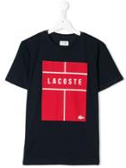 Lacoste Kids Teen Logo T-shirt - Blue