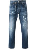 Philipp Plein 'cut Deep' Jeans, Men's, Size: 32, Blue, Polyester/cotton
