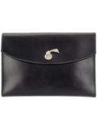 Hermès Pre-owned Comet Clutch Handbag - Black