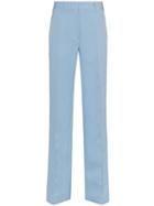 Calvin Klein 205w39nyc Contrasting Stripe High-rise Trousers - Blue