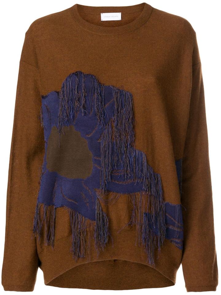 Christian Wijnants Kassan Flower Jumper - Brown