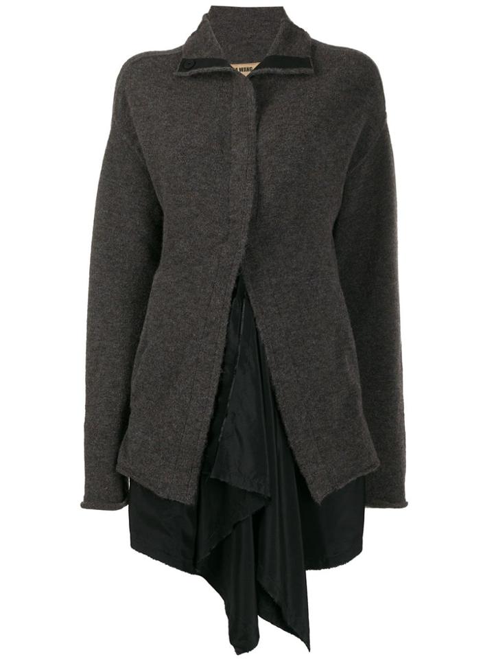 Uma Wang High-low Hem Cardigan - Grey