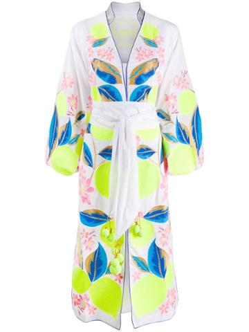 Yuliya Magdych Lemons Dress - White