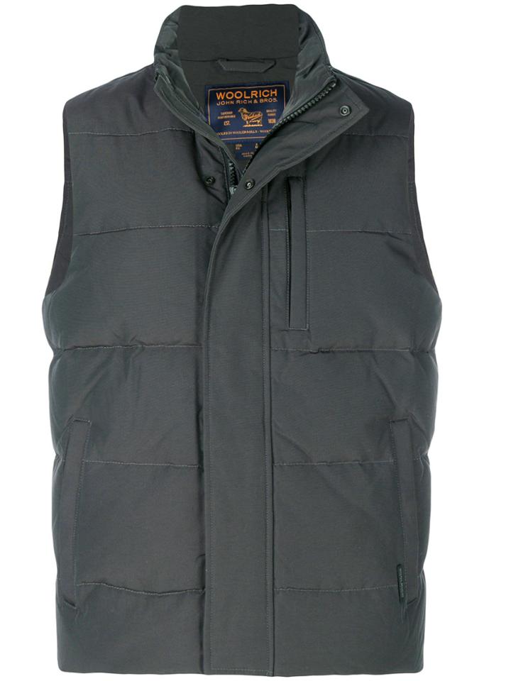 Woolrich Auletian Padded Vest - Grey