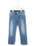 Armani Junior Stonewashed Jeans, Boy's, Size: 10 Yrs, Blue