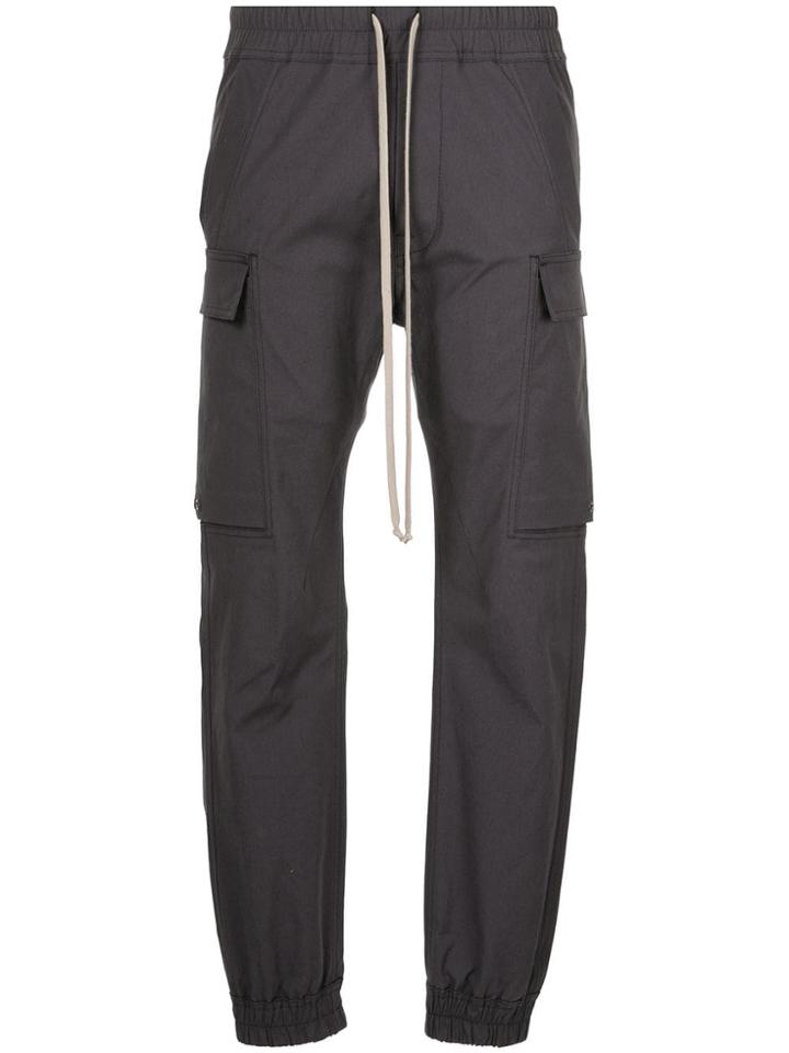 Rick Owens Cargo Tracking Tousers - Grey