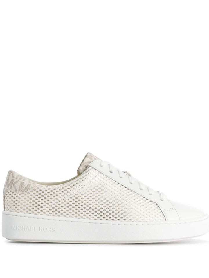 Michael Michael Kors Mesh Panel Sneakers - White