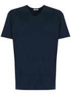 Egrey V-neck T-shirt - Blue