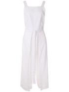Osklen Tied Linen Jumpsuit - White