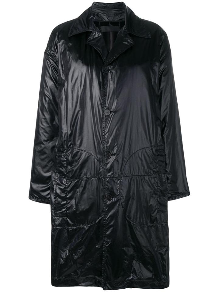 Haider Ackermann Plain Car Coat - Black