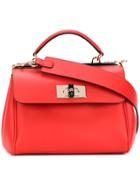 Giorgio Armani Twist-lock Handbag - Red