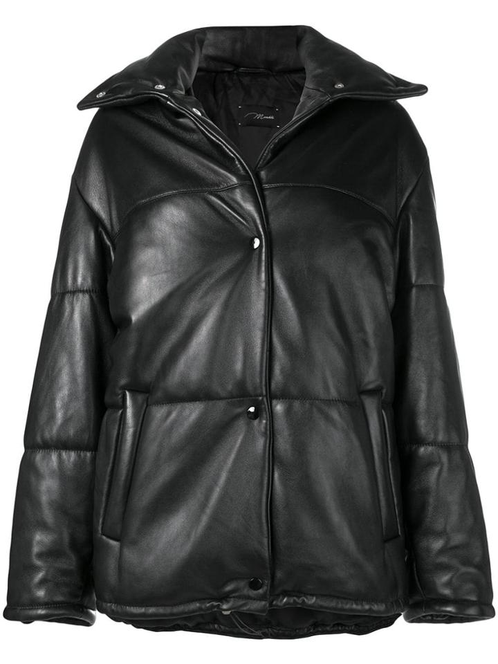Manokhi Padded Drawstring Jacket - Black