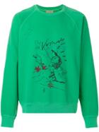 Burberry Front Printed Icecream Sweatsirt - Green