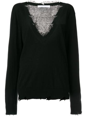 Iro Pao Knitted Blouse - Black