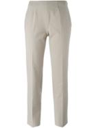 Piazza Sempione Slim Fit Trousers - Nude & Neutrals
