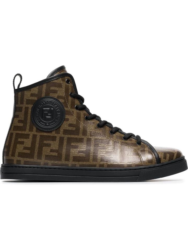 Fendi Fndi Stamp Logo Lcup Ht - Brown