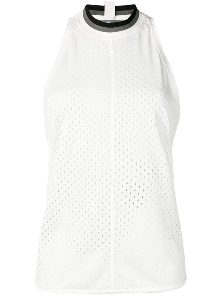 Adidas By Stella Mccartney Training Mesh Tank Top - White