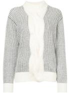 Astraet Contrast Checked Jumper - Grey