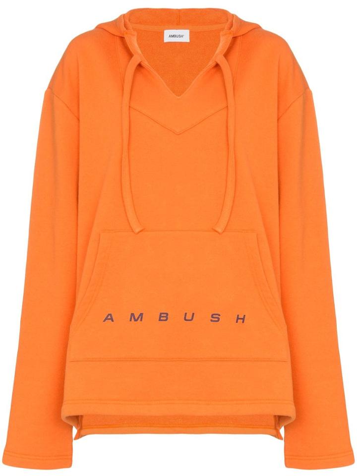 Ambush Baja Hooded Sweatshirt - Orange