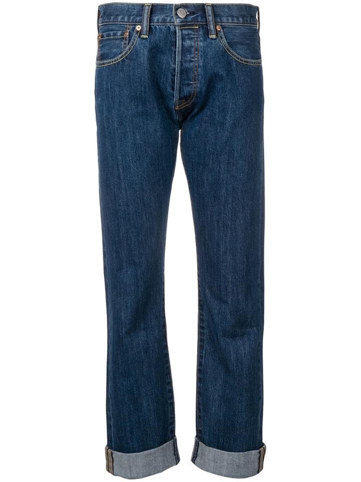 Burberry Slim Straight-leg Jeans - Blue