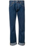 Burberry Slim Straight-leg Jeans - Blue