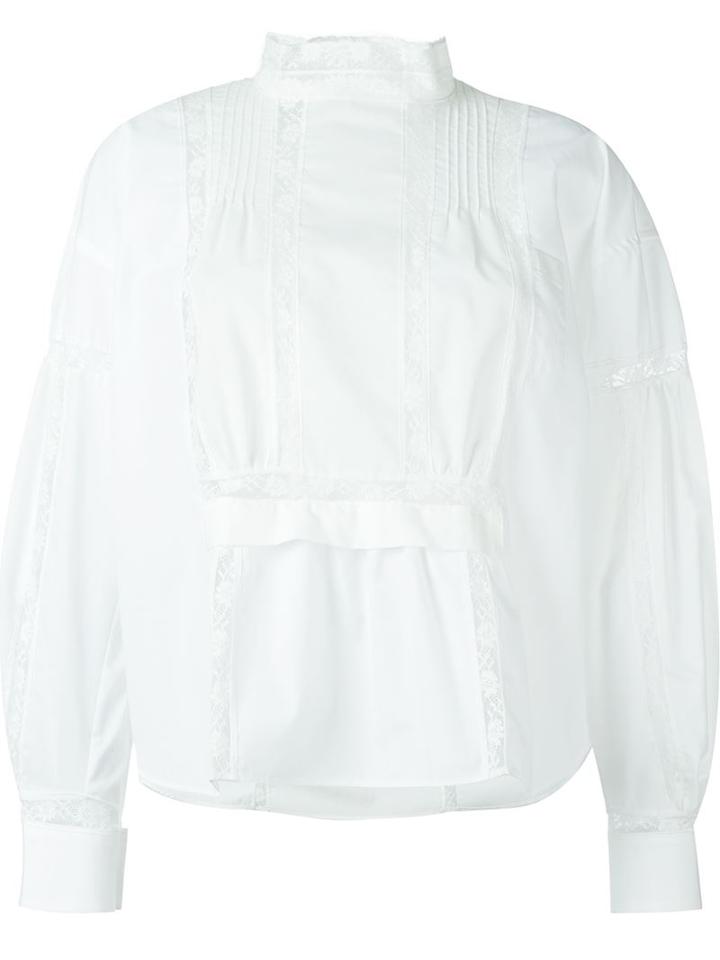 Sacai Lace Panel Blouse