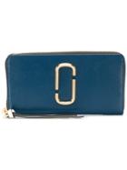 Marc Jacobs Snapshot Standard Continental Wallet - Blue