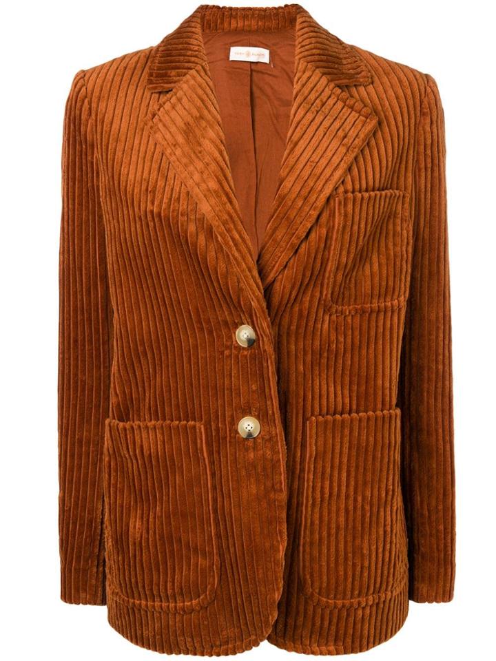 Tory Burch Corduroy Blazer - Brown