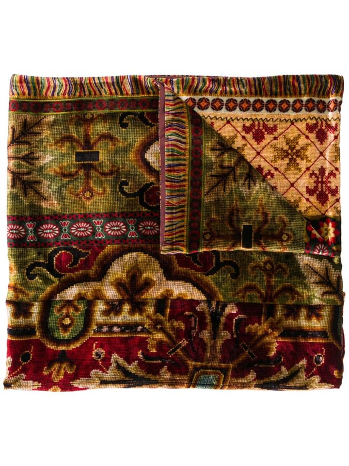 Pierre-louis Mascia Kanada Velvet Scarf - Brown