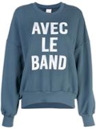 Cinq A Sept With The Band Sweatshirt - Green