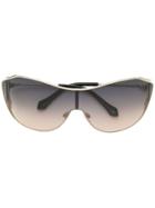Roberto Cavalli Garfagnana Oversized Sunglasses - Metallic